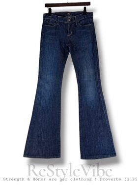 CITIZENS OF HUMANITY COH Women’s Size 27 Denim Jeans Low Rise Flare Fit Stretch